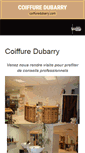 Mobile Screenshot of coiffuredubarry.com